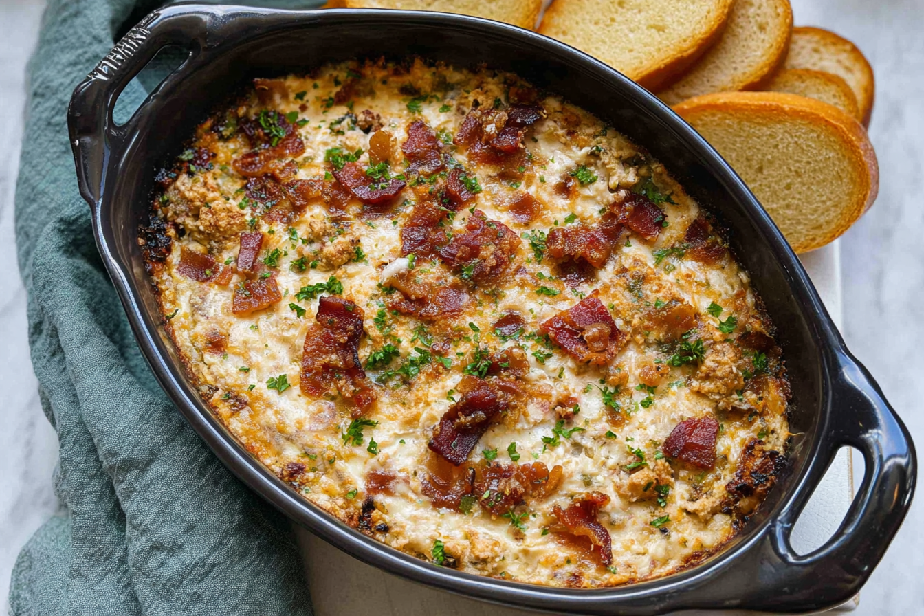 Onion Bacon Dip