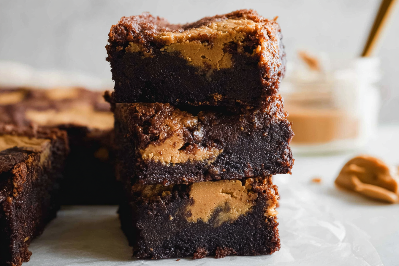 Peanut Butter Brownies