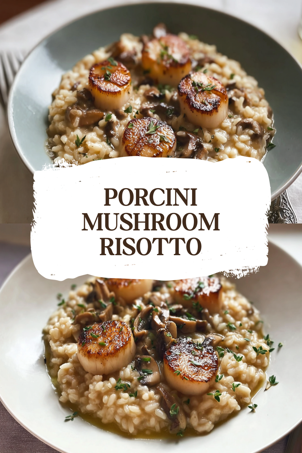Porcini Mushroom Risotto
