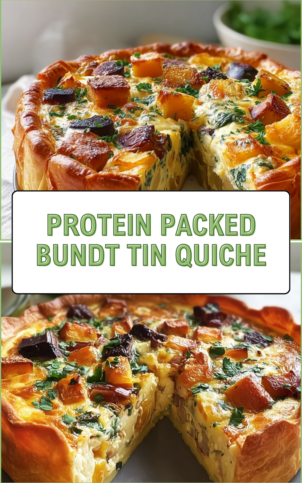 Protein Packed Bundt Tin Quiche