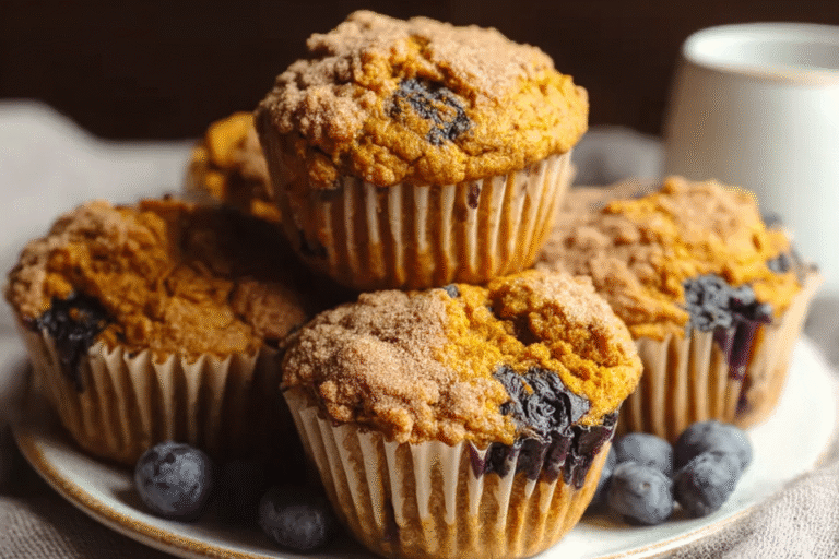 Pumpkin Blueberry Muffins 41.Png