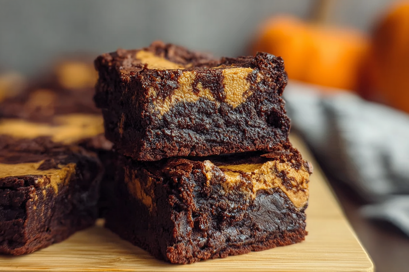 Pumpkin Brownies