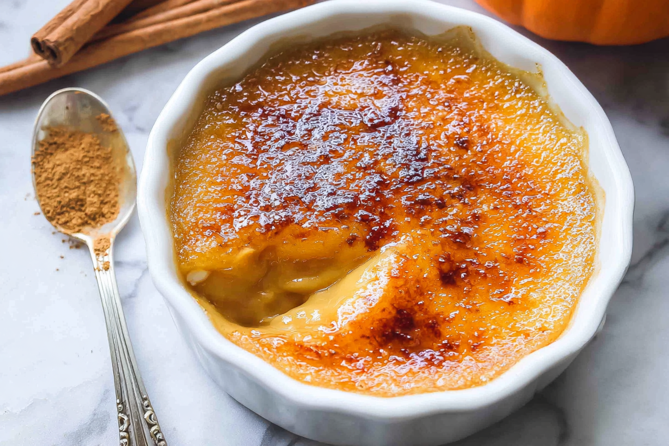 Pumpkin Creme Brulee