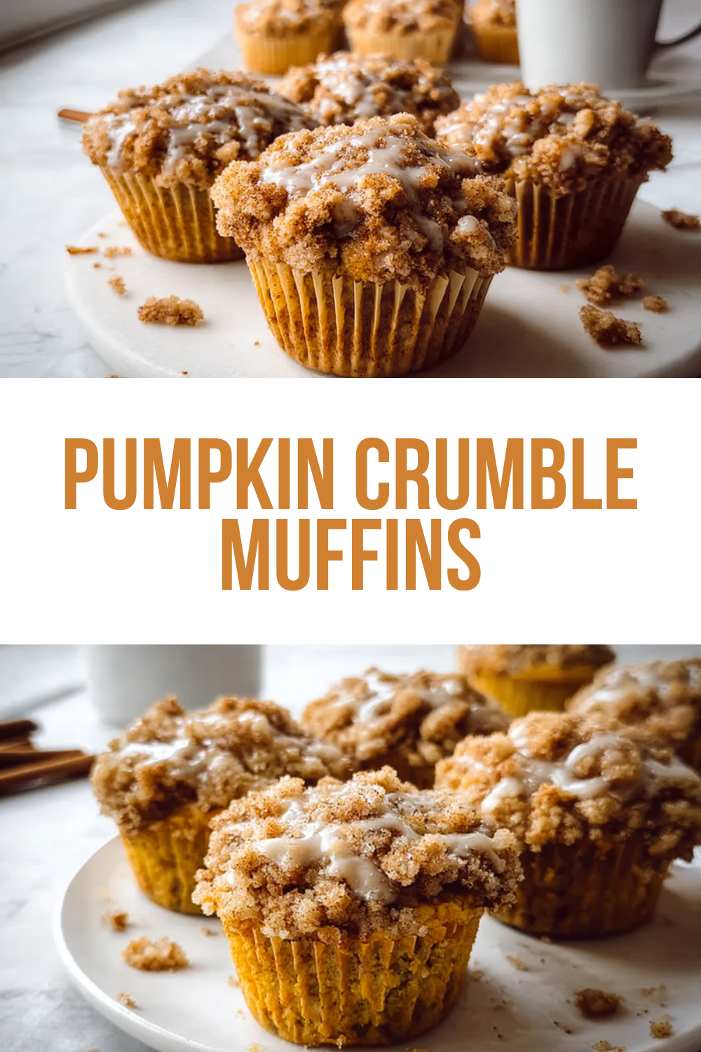 Pumpkin Crumble Muffins