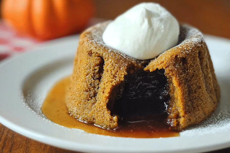 Pumpkin Lava Cake 82.Png