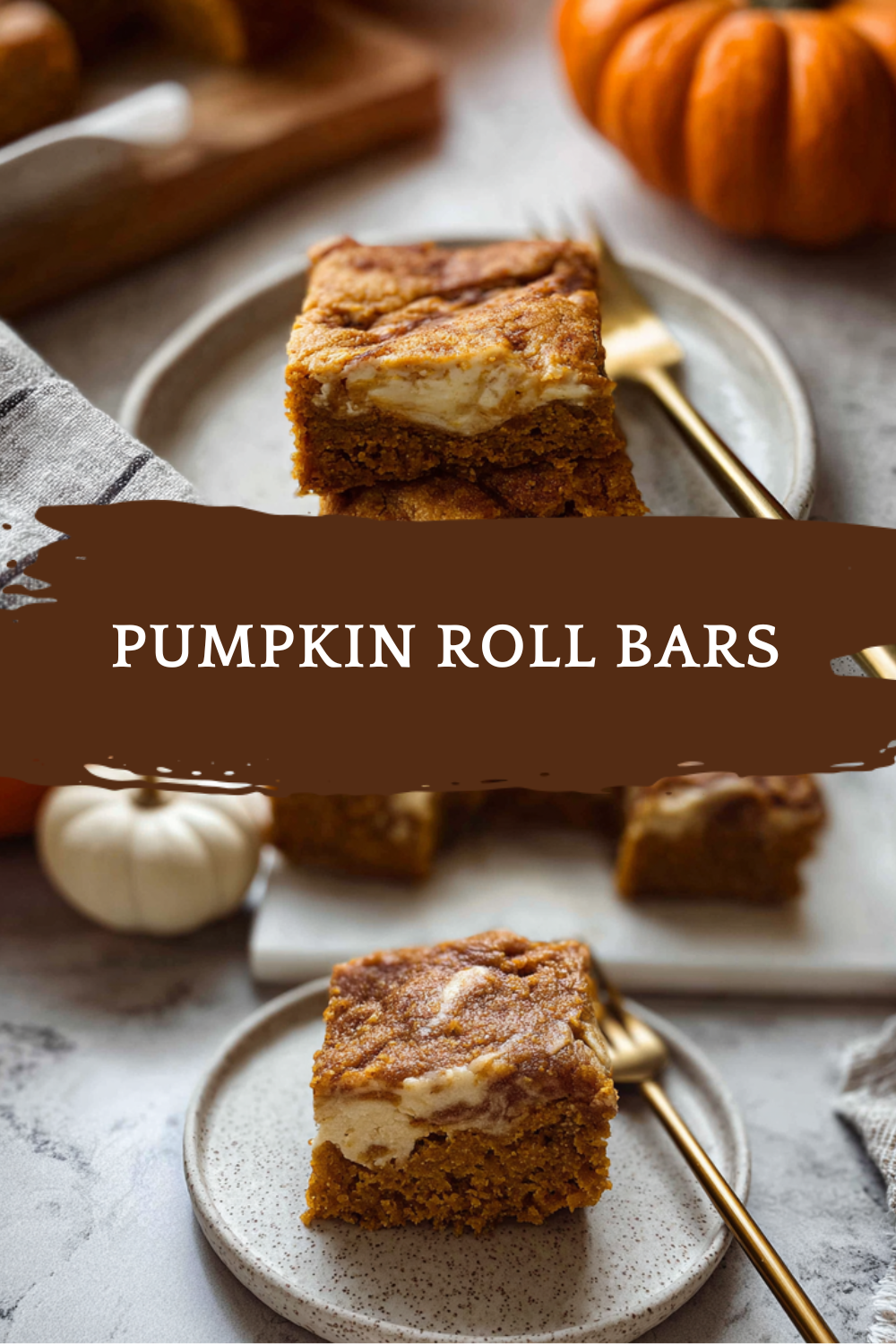 Pumpkin Roll Bars