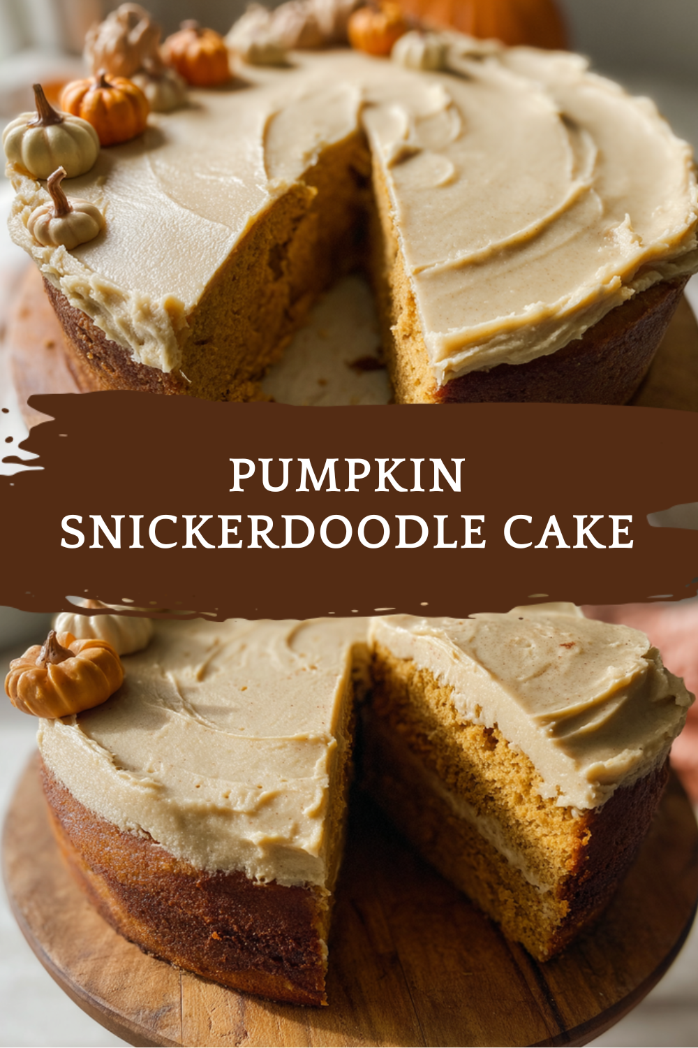 Pumpkin Snickerdoodle Cake