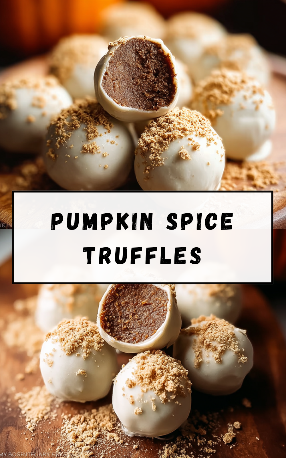 Pumpkin Spice Truffles