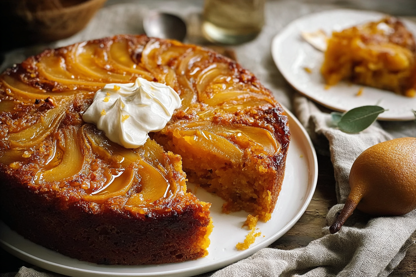 Pumpkin Upside Down Cake