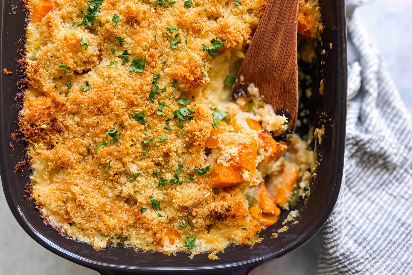 Savory Sweet Potato Casserole
