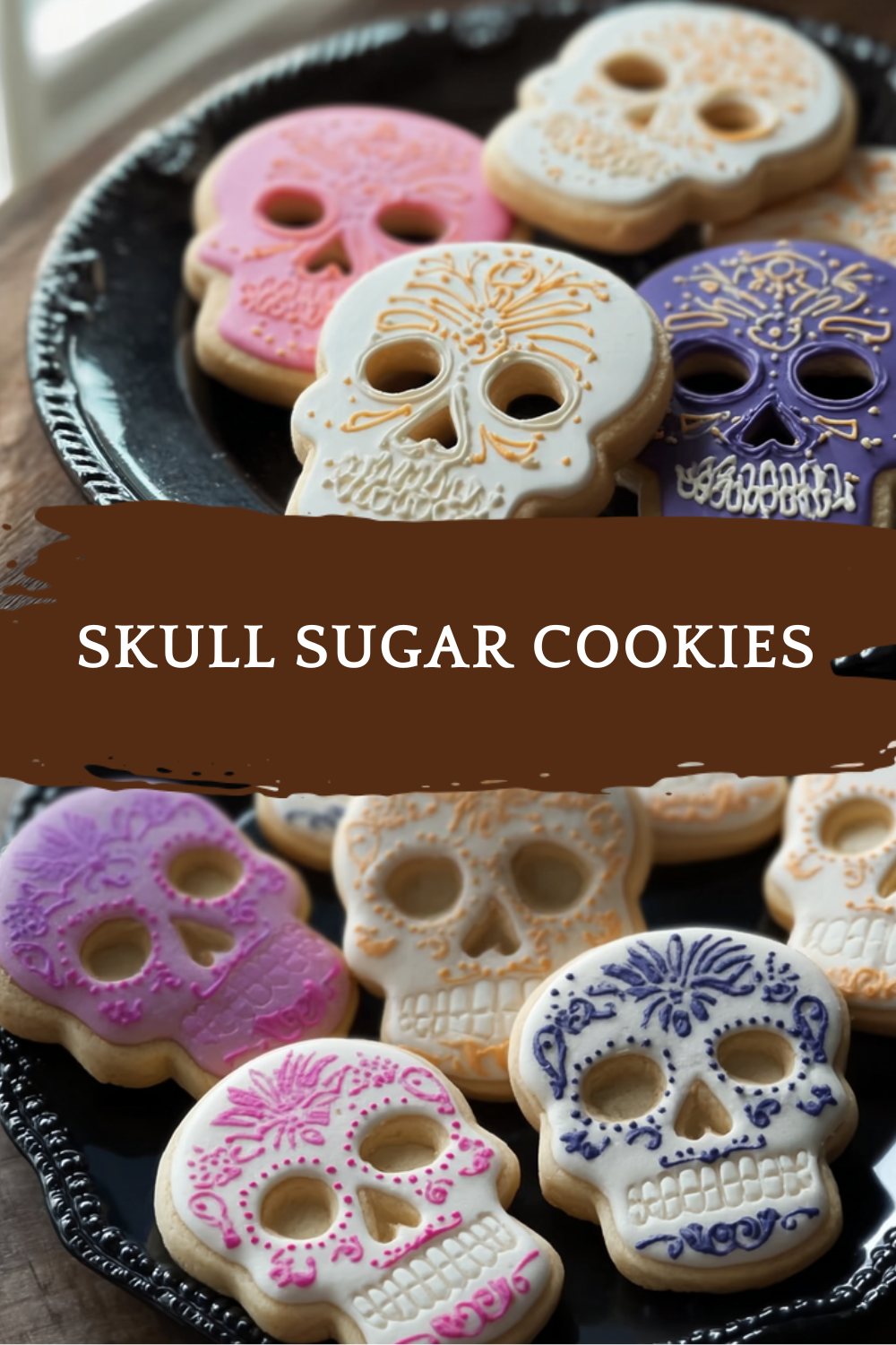 Skull Sugar Cookies