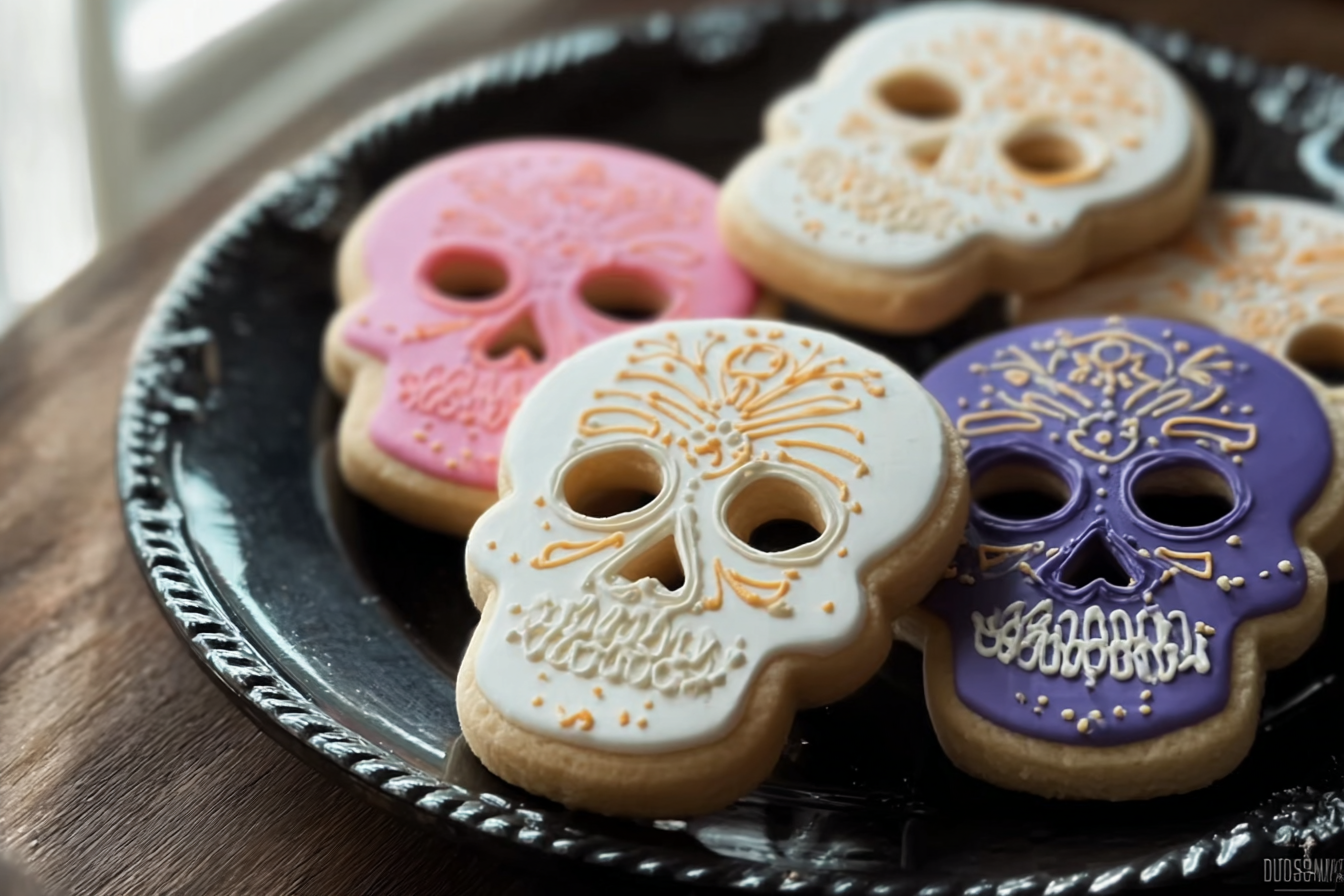 Skull Sugar Cookies