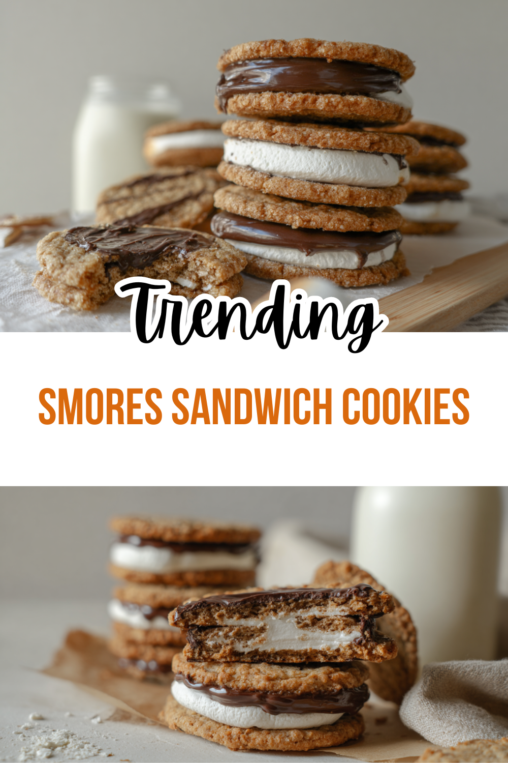 Smores Sandwich Cookies