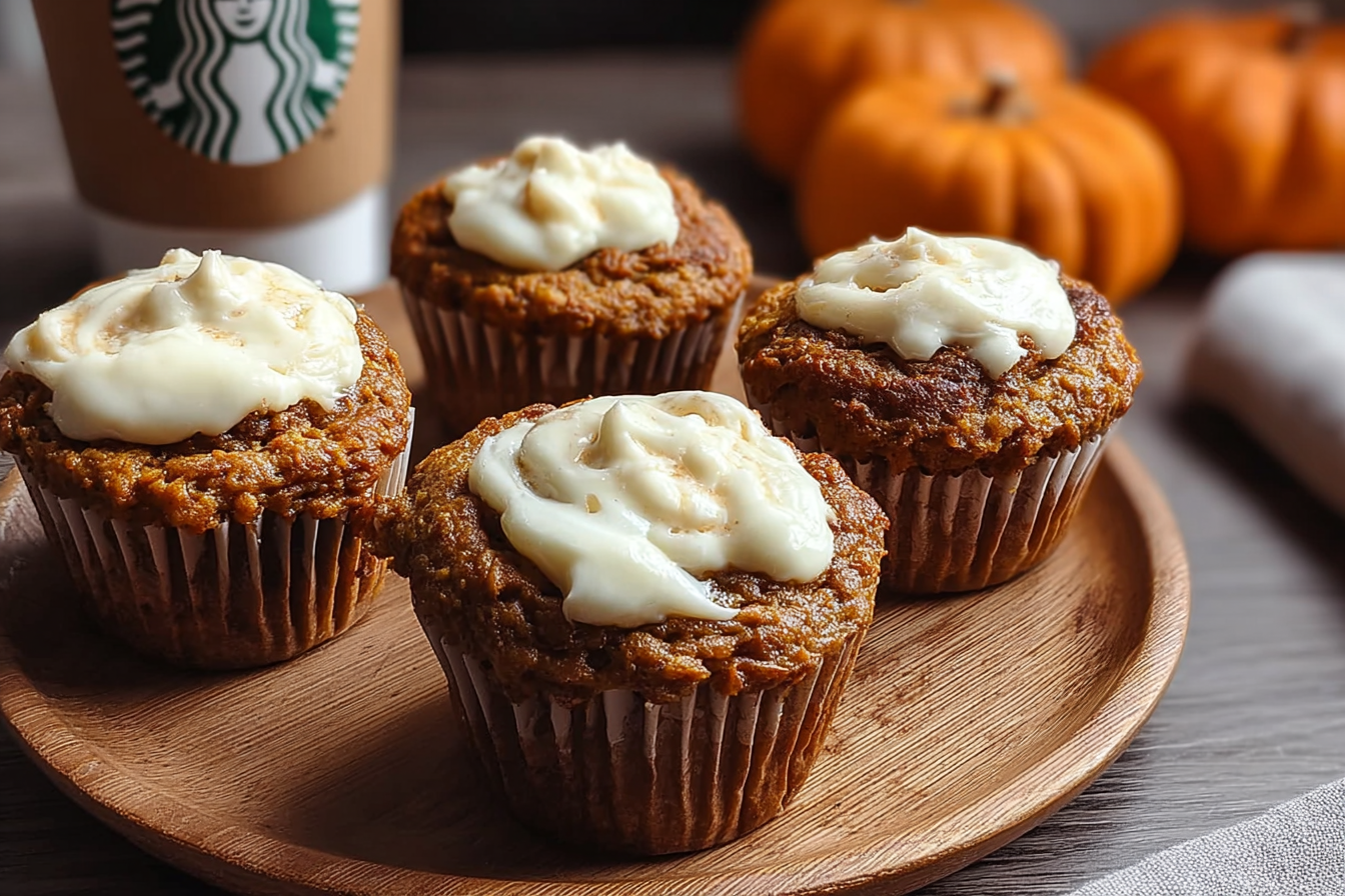 Starbucks Pumpkin Cream Cheese Muffins