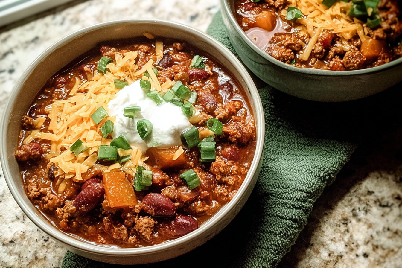 Stovetop Chili