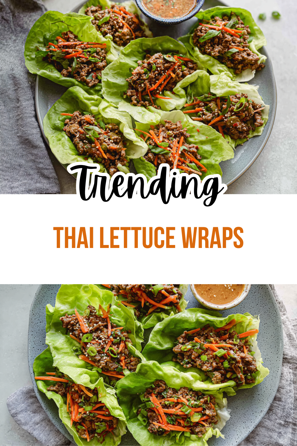 Thai Lettuce Wraps