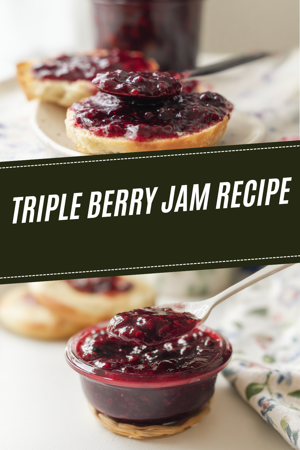 Triple Berry Jam Recipe