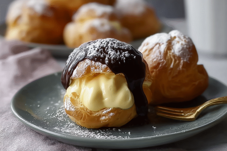 Vanilla Custard Profiterole 21.Png