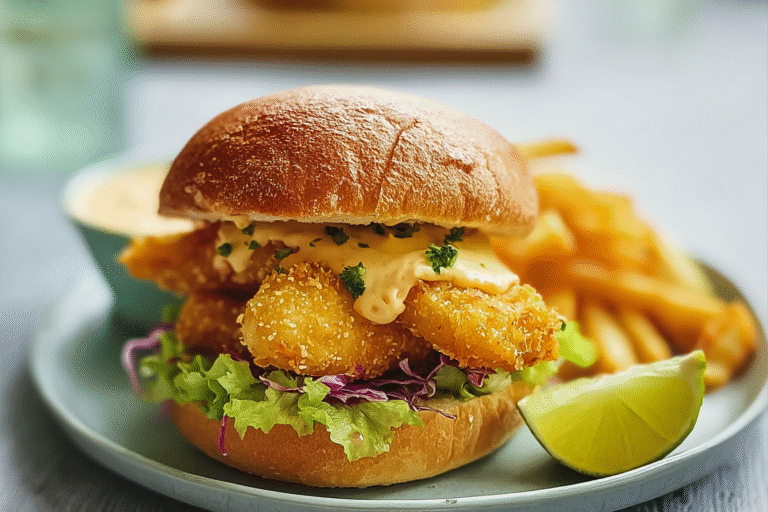Air Fryer Kids Fish Finger Burger 66.Png