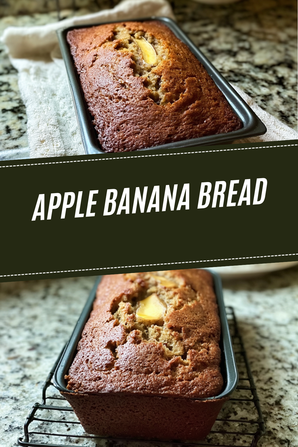 Apple Banana Bread