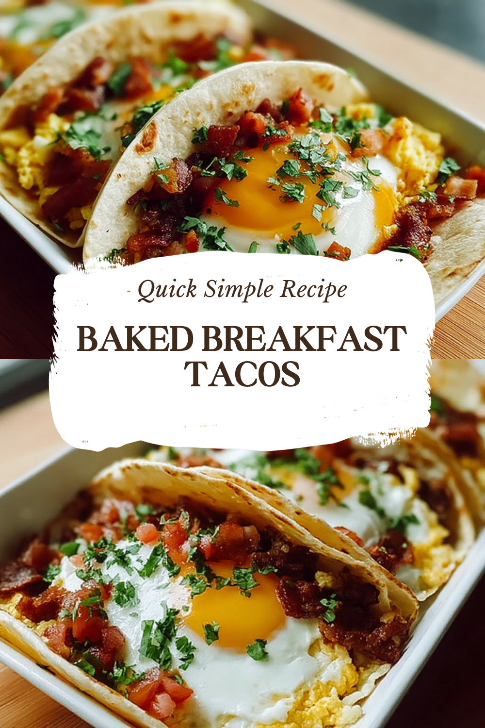 Baked Breakfast Tacos