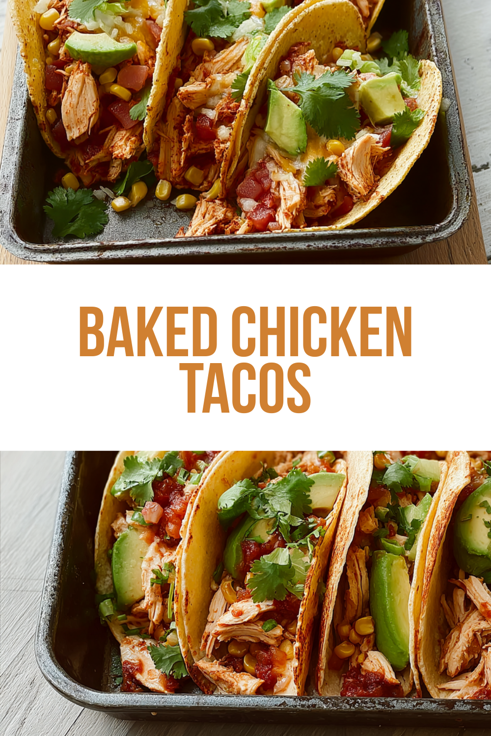 Baked Chicken Tacos