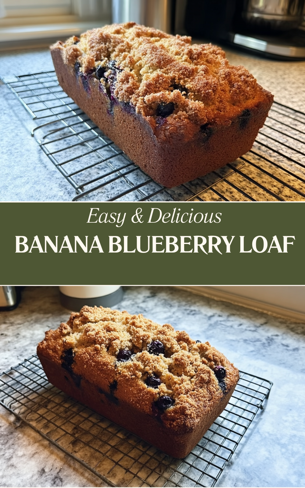 Banana Blueberry Loaf