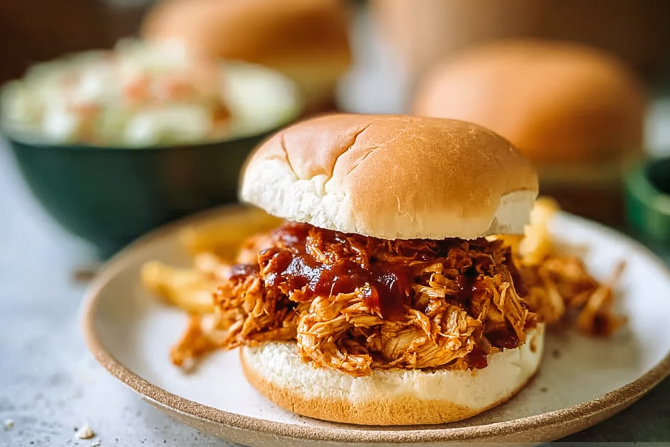 Barbecue Chicken Sandwiches Crock Pot