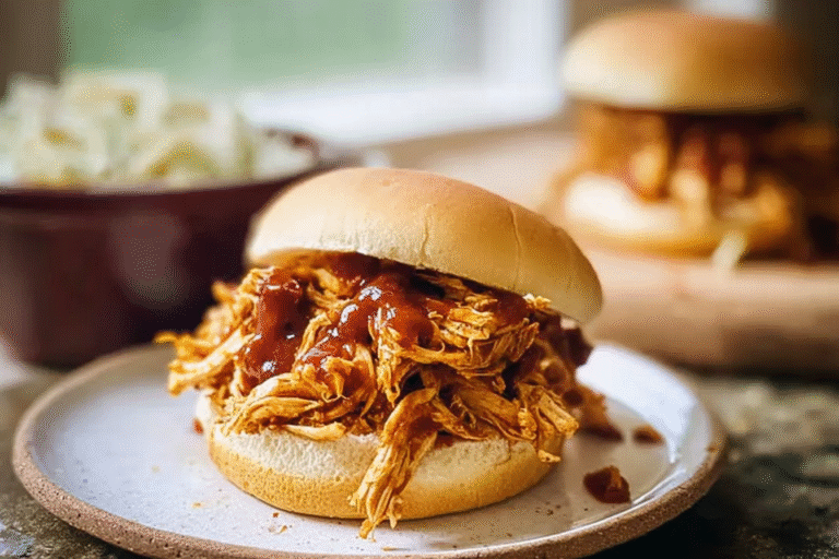 Barbecue Chicken Sandwiches Crock Pot 58.Png