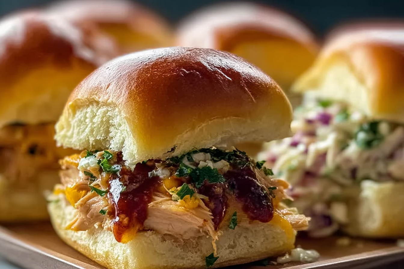 Bbq Chicken Sliders