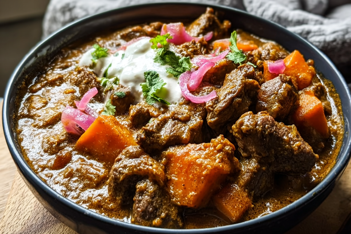 Beef And Vegetable Korma