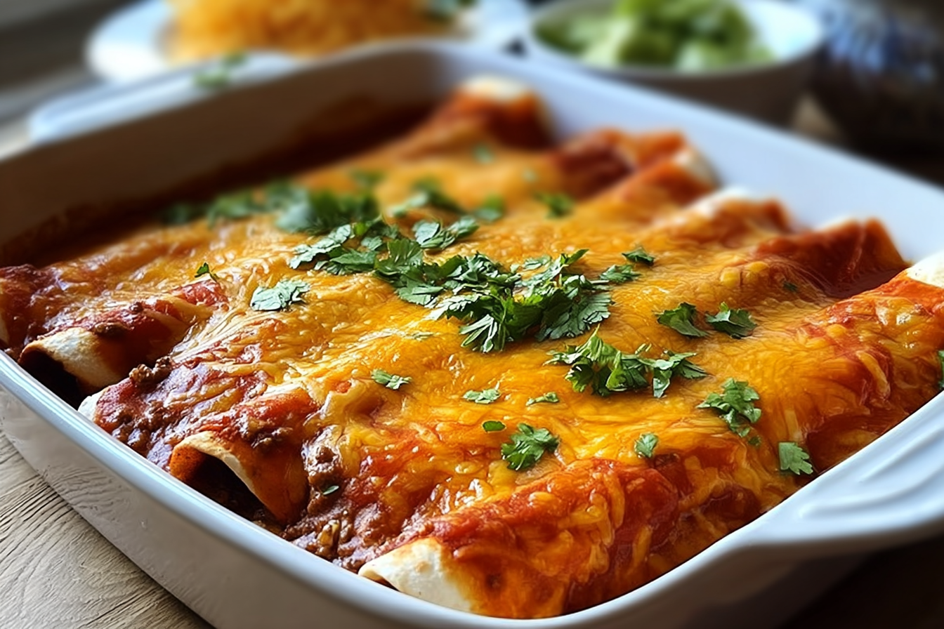 Beef Enchiladas