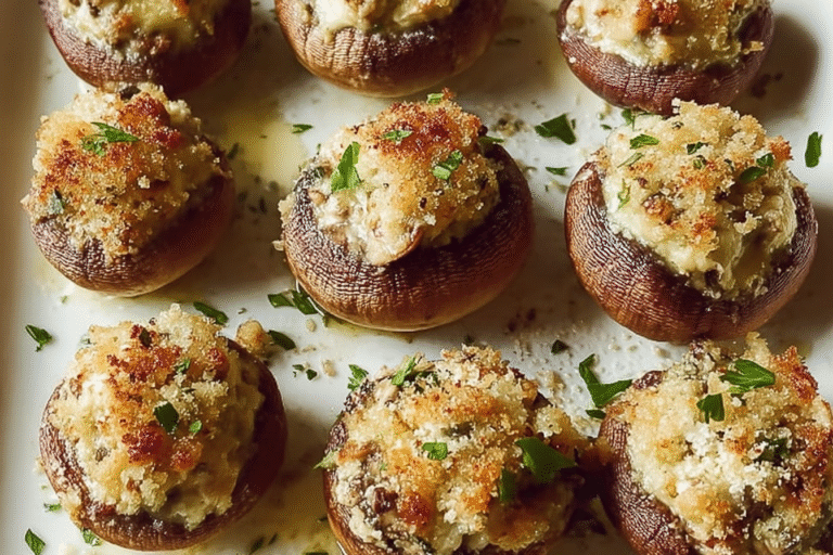 Boursin Stuffed Mushrooms 88.Png