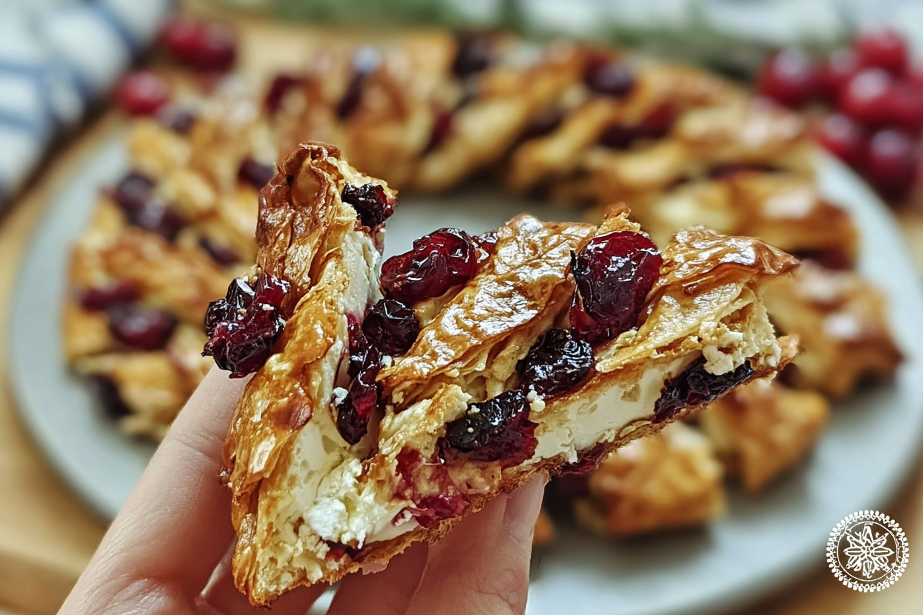 Brie Cranberry Wreath