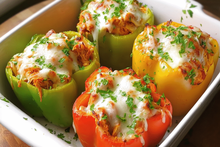 Buffalo Chicken Stuffed Peppers 93.Png