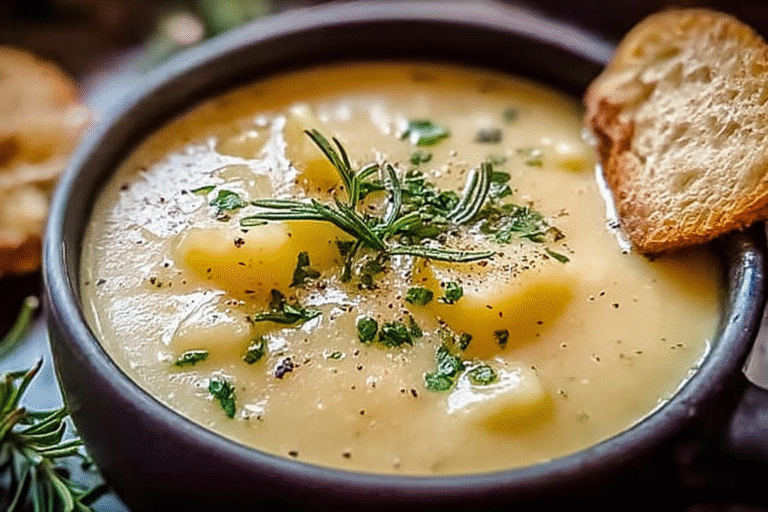 Cheddar Garlic Herb Potato Soup Creamy 69.Png