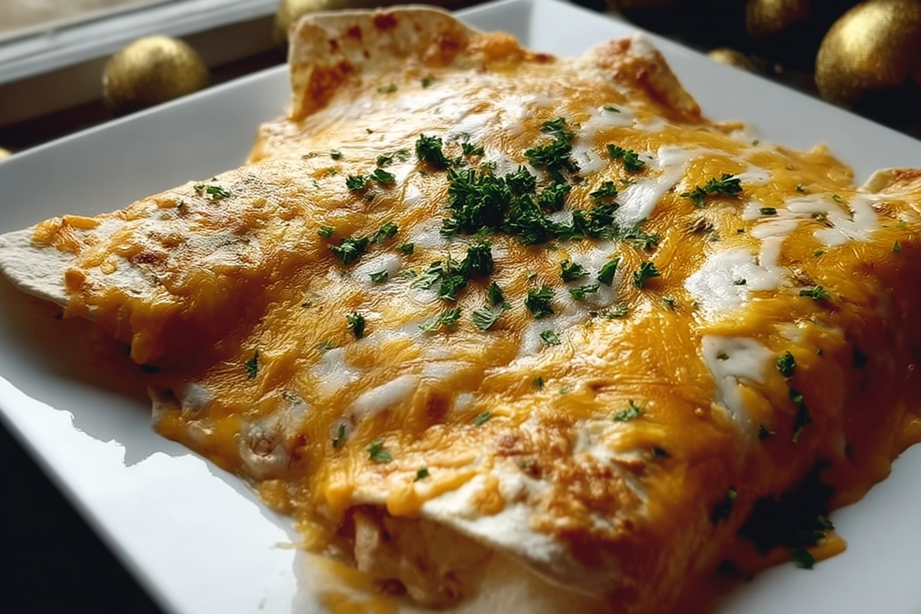 Cheesy Chicken Enchiladas