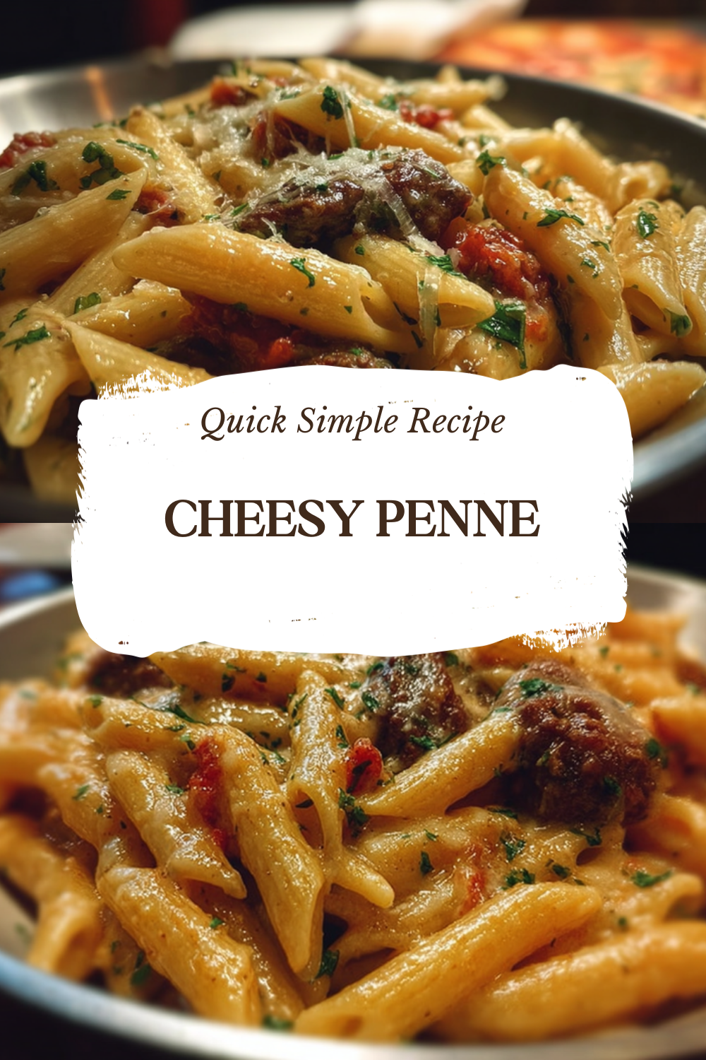 Cheesy Penne