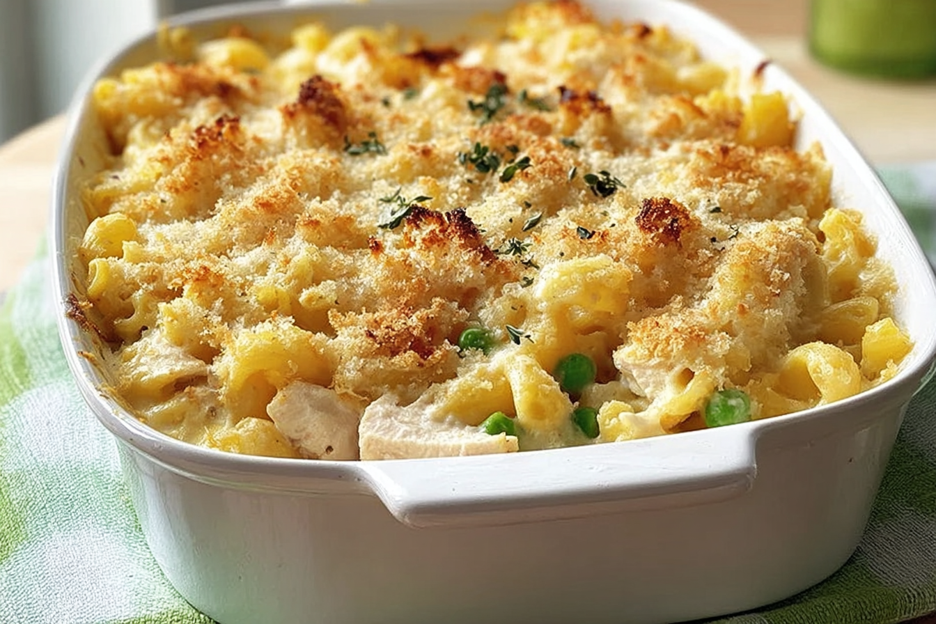 Chicken And Swiss Casserole