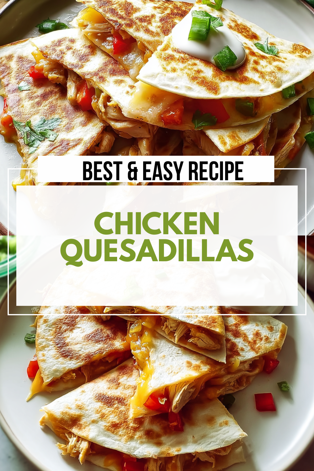 Chicken Quesadillas