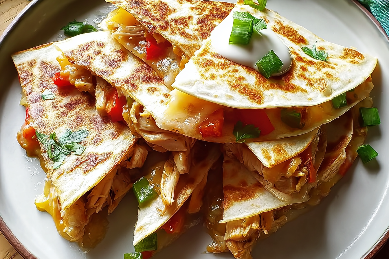 Chicken Quesadillas