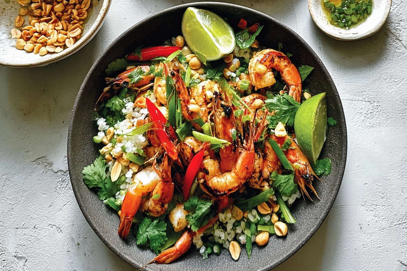 Chilli Lime Peanut Salad