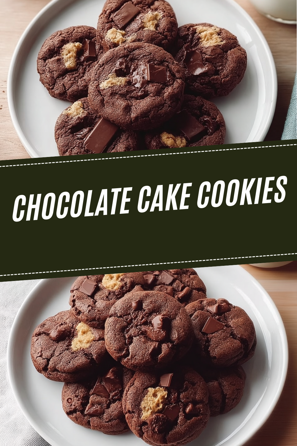 Chocolate Cake Cookies