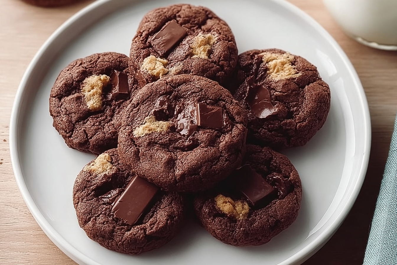 Chocolate Cake Cookies