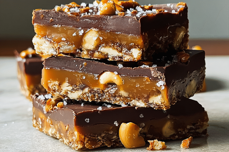 Chocolate Caramel Coffee Pretzel Bars 98.Png