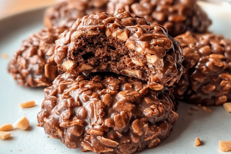 Chocolate Peanut Butter No Bake Cookies 87.Png