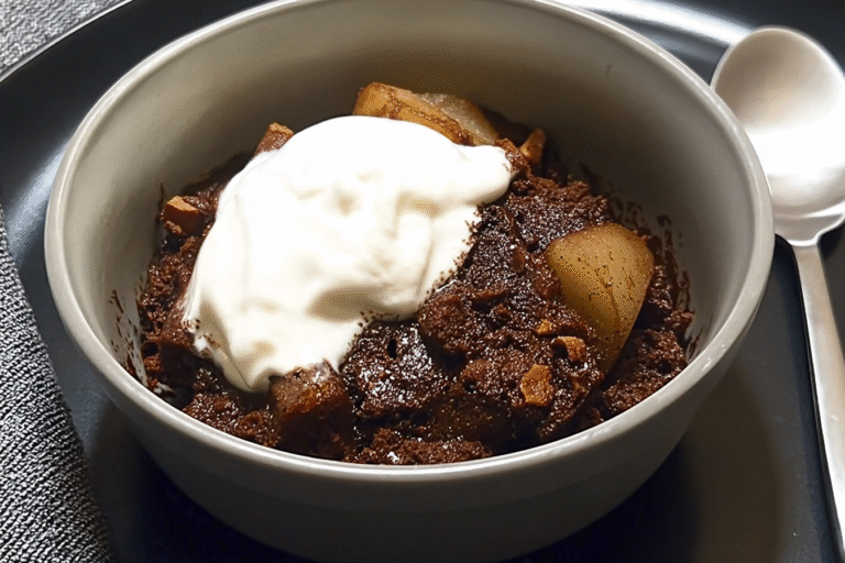 Chocolate Pear Almond Pudding 42.Png