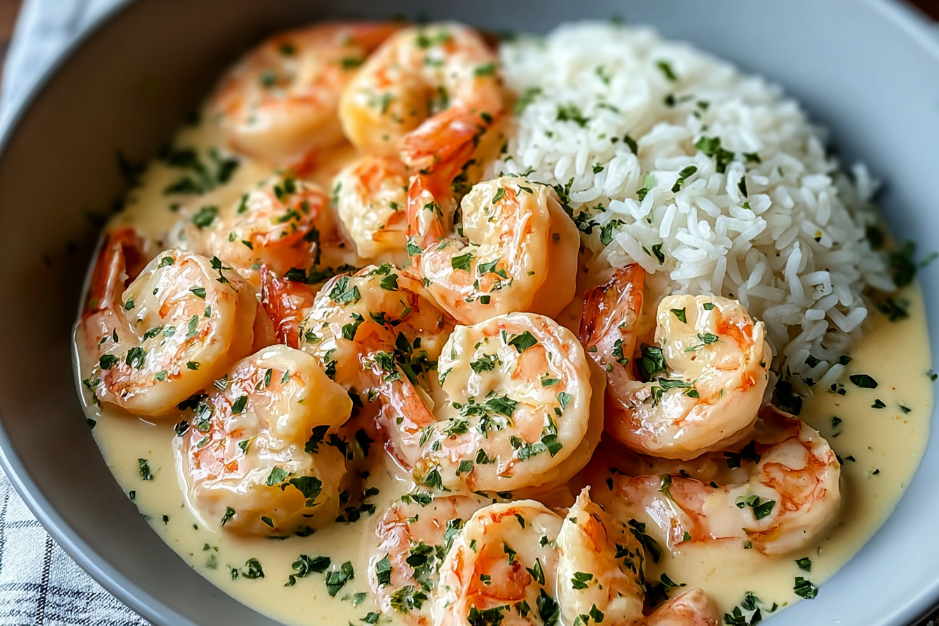 Creamy Garlic Butter Shrimp