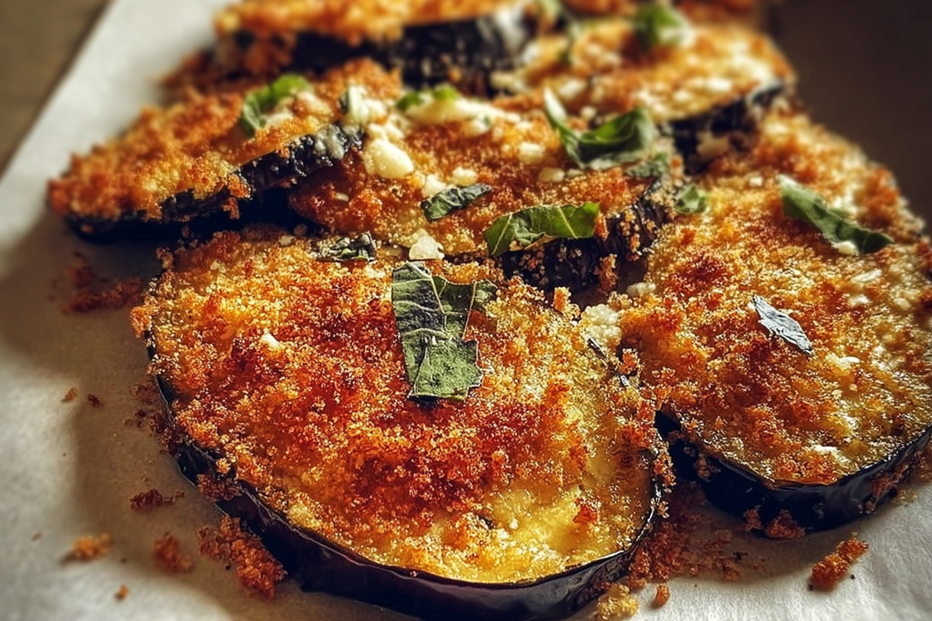 Crispy Baked Eggplant