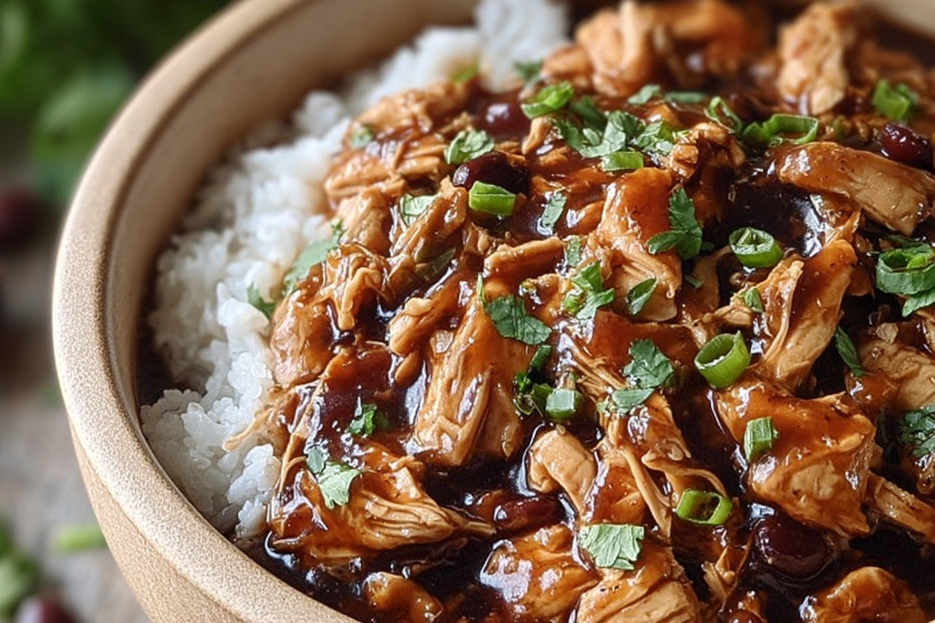 Crock Pot Bourbon Chicken Recipe